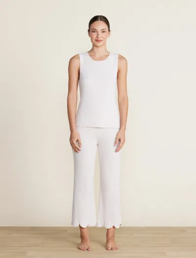 Barefoot Dreams Cozychic Ultra Lite® Ribbed Tank In White