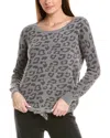 Barefoot Dreams Cozychic Ultra Lite Drawstring Sweatshirt In Grey