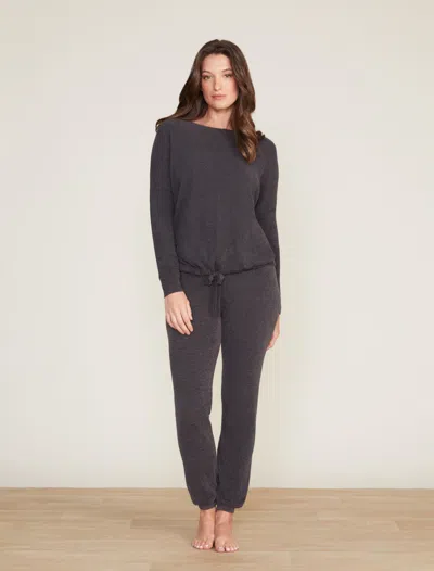 Barefoot Dreams Cozychic Ultra Lite® Slouchy Pullover In Carbon