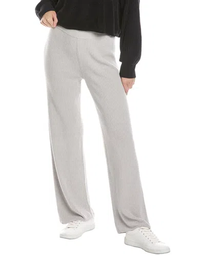 Barefoot Dreams Cozychic Ultra Lite Solid Rib Pant In Grey
