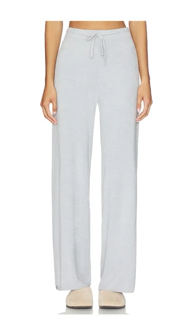 Barefoot Dreams Cozychic Ultra Lite Tie Waist Relaxed Pant In Frost