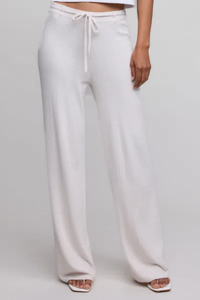 Barefoot Dreams Cozychic Ultra Lite® Tie Waist Relaxed Pant In White