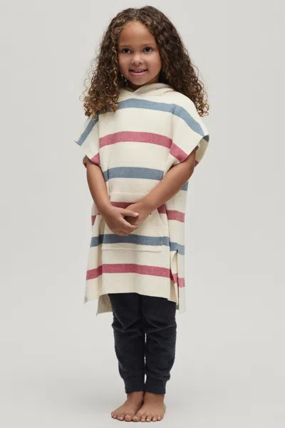 Barefoot Dreams Babies' Cozychic Ultra Lite® Toddler Cotton Stripe Cozy In Black