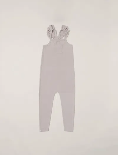 Barefoot Dreams Babies' Cozychic Ultra Lite® Toddler Ruffle Onesie In White