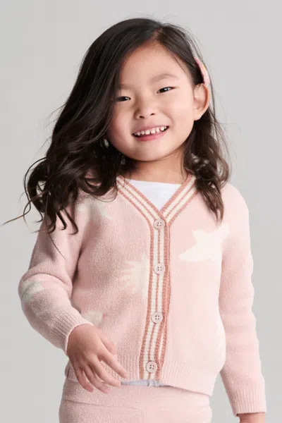 Barefoot Dreams Babies' Cozychic Ultra Lite® Toddler Sparrow Cardigan In Burgundy