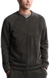 Barefoot Dreams Cozychic Ultra Lite® V-neck Sweater In Gray