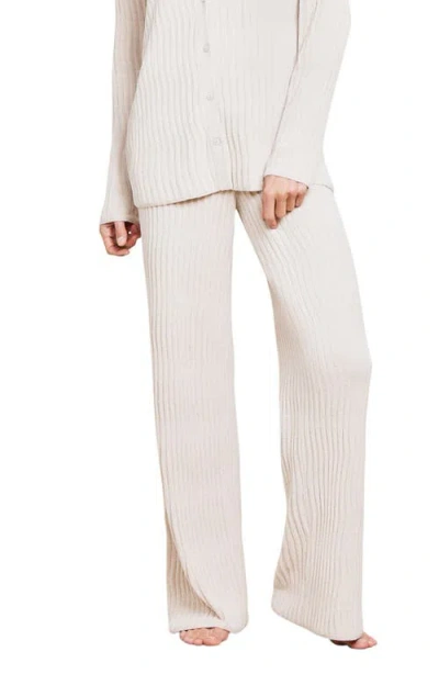 Barefoot Dreams ® Cozychic® Ultra Lite® Wave Rib Button-up Shirt In Stone