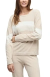 Barefoot Dreams Wavy Pullover In Neutral