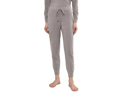 Barefoot Dreams Cozychic Ultra Lite(r) Heart Stripe Jogger In Gray