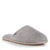 Barefoot Dreams Cozychic Unisex Slippers In Dove Gray