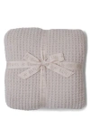 Barefoot Dreams Cozychic® Waffle Knit Bed Blanket In Stone