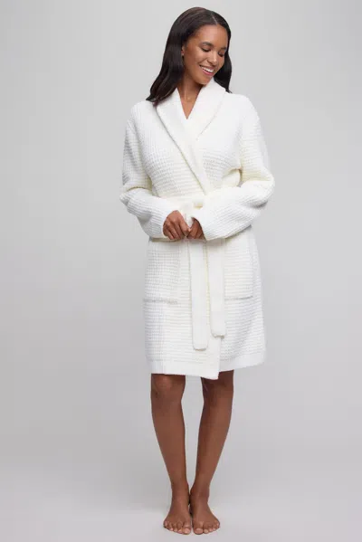 Barefoot Dreams Cozychic® Waffle Robe In Animal Print