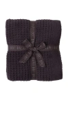 Barefoot Dreams Cozychic Waffle Throw In Brown