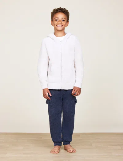 Barefoot Dreams Babies' Cozychic® Youth Hoodie In White
