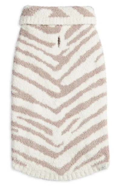 Barefoot Dreams Cozychic® Zebra Stripe Pet Sweater In Multi