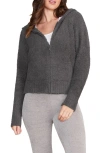 Barefoot Dreams Cozychic™ Zip Hoodie In Carbon