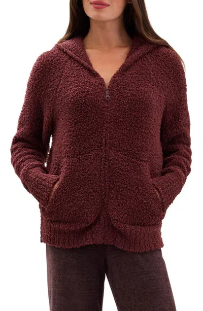 Barefoot Dreams Cozychic™ Zip Hoodie In Red