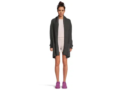 Barefoot Dreams Cozychic(r) Blanket Wrap Scarves Carbon: One Size In Black