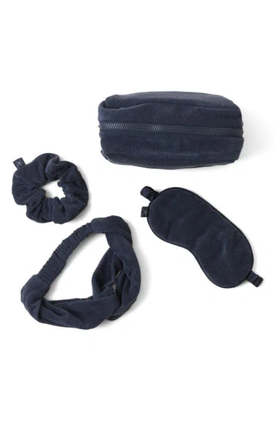 Barefoot Dreams Cozyterry™ 4-piece Resport Spa Set In Indigo