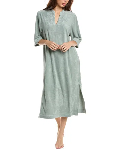 Barefoot Dreams Cozyterry Caftan In Blue