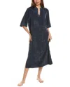 Barefoot Dreams Cozyterry Caftan In Blue