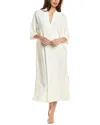 Barefoot Dreams Cozyterry Caftan In White