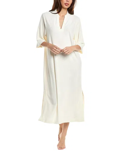 Barefoot Dreams Cozyterry Caftan In White