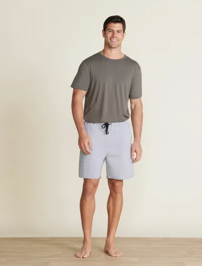 Barefoot Dreams Elastic Waist Boardshort In Gray