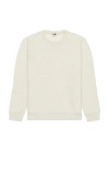 Barefoot Dreams Fleece Crewneck Sweatshirt In Neutral