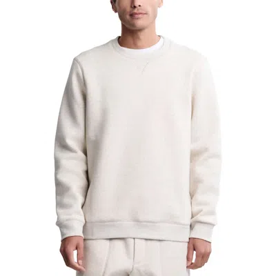 Barefoot Dreams Fleece Crewneck Sweatshirt In Neutral