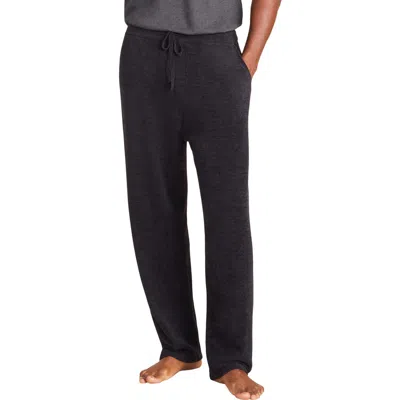 Barefoot Dreams Fleece Lounge Pants In Black