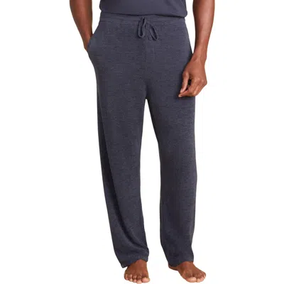 Barefoot Dreams Fleece Lounge Pants In Blue