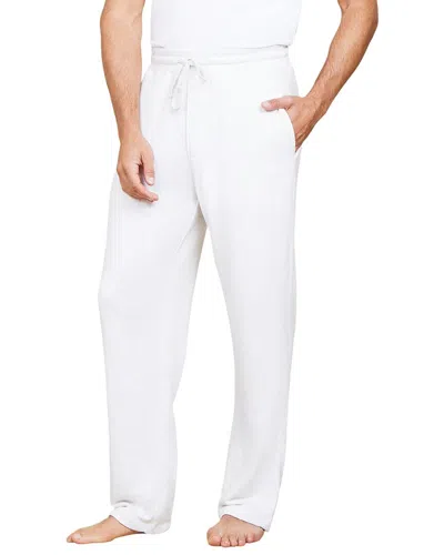 Barefoot Dreams French Terry Pant In White
