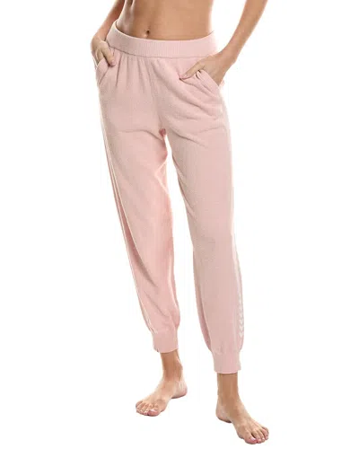 Barefoot Dreams Heartbeat Stripe Pant In Pink