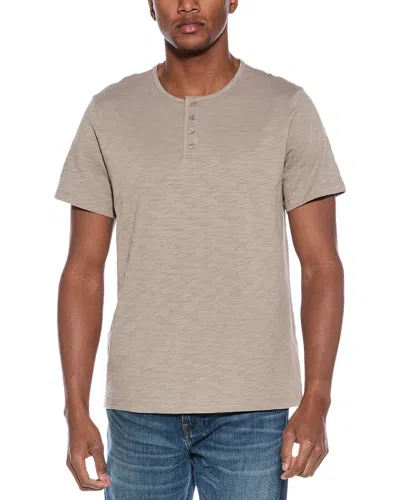 Barefoot Dreams Henley T-shirt In Grey