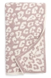 Barefoot Dreams In The Wild Throw Blanket In Faded Rose/cream