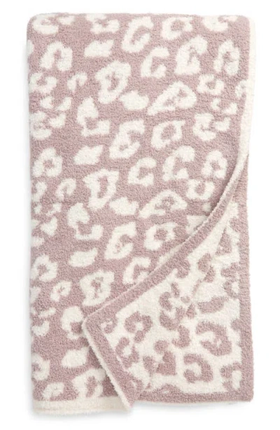 Barefoot Dreams In The Wild Throw Blanket In Faded Rose/cream