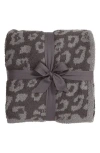 Barefoot Dreams In The Wild Throw Blanket In Graphite/carbon