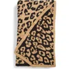 Barefoot Dreams In The Wild Throw Blanket In Midnight/camel