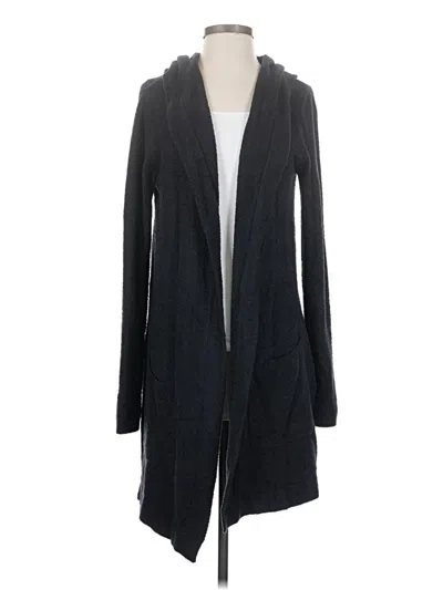 Pre-owned Barefoot Dreams Kimono In Black