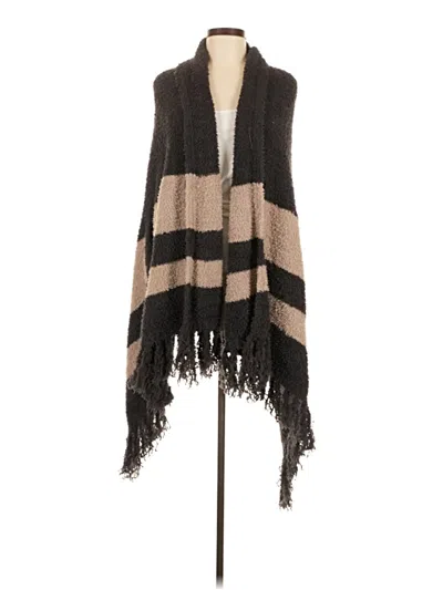 Pre-owned Barefoot Dreams Kimono In Brown