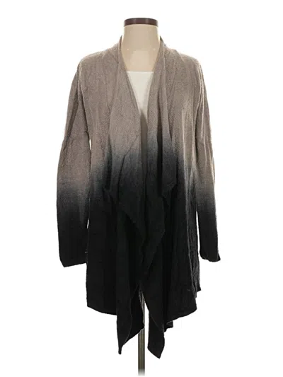 Pre-owned Barefoot Dreams Kimono In Gray