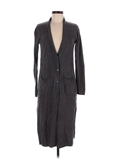 Pre-owned Barefoot Dreams Kimono In Gray