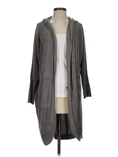 Pre-owned Barefoot Dreams Kimono In Gray
