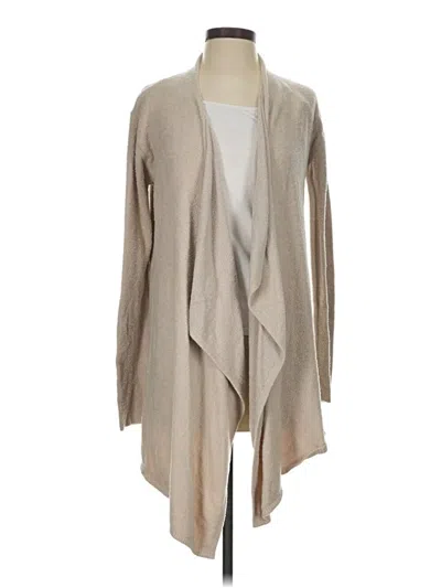 Pre-owned Barefoot Dreams Kimono In Tan