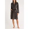 Barefoot Dreams Luxe Chic Robe In Black