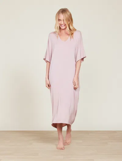 Barefoot Dreams Luxe Milk Jersey® Caftan In Faded Rose