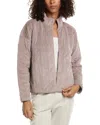 Barefoot Dreams Luxechic Quilted Jacket In Brown