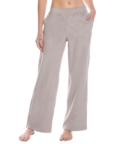Barefoot Dreams Luxechic Wide Leg Pant In Gray
