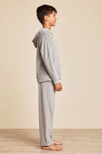 Barefoot Dreams Babies' Luxechic® Youth Pant In Gray